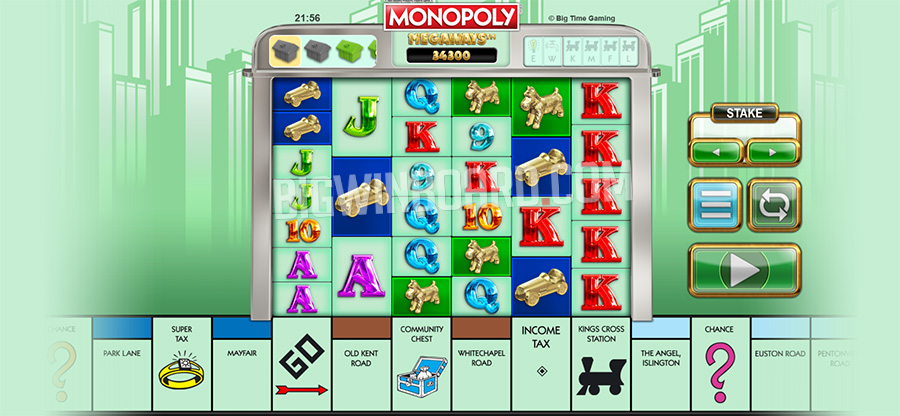 monopoly megaways