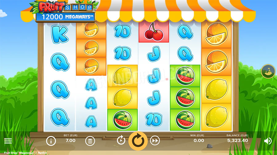 fruit shop megaways