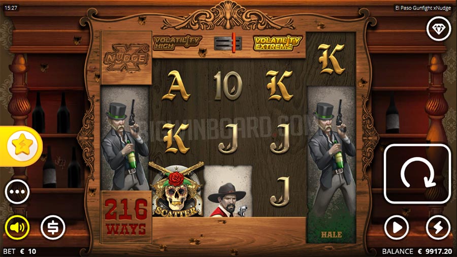 El Paso Gunfight xNudge slot