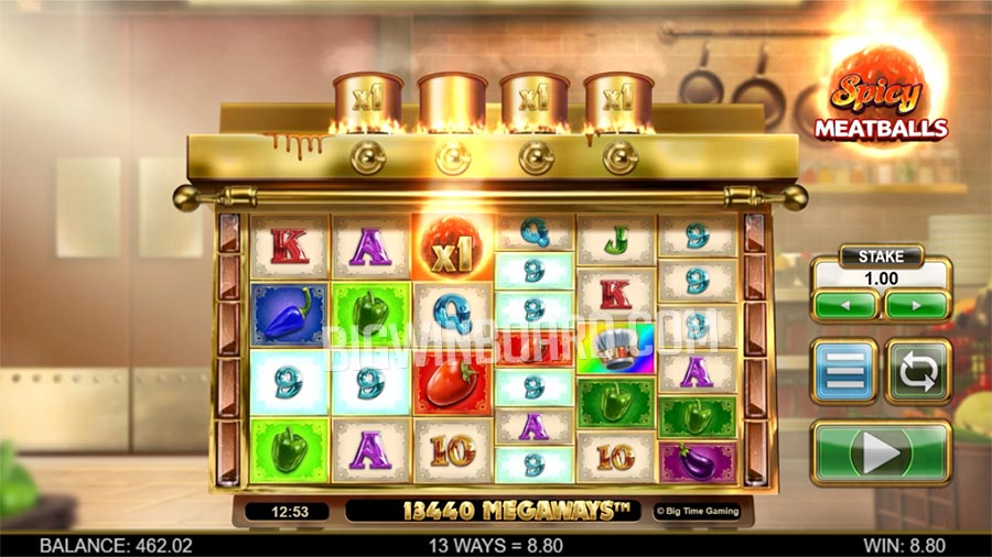 Spicy Meatballs Megaways slot