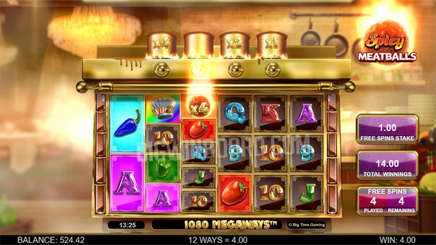 Spicy Meatballs Megaways slot