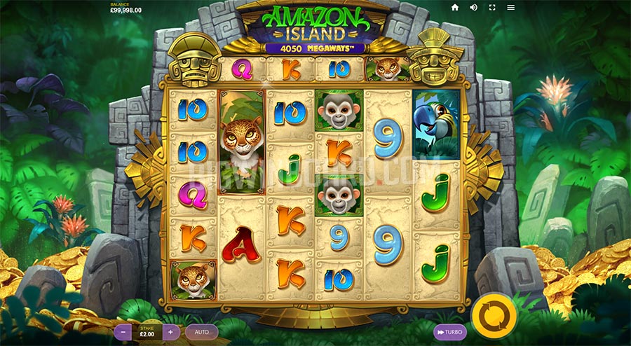 Amazon Island Megaways slot