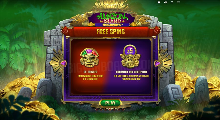 Amazon Island Megaways slot