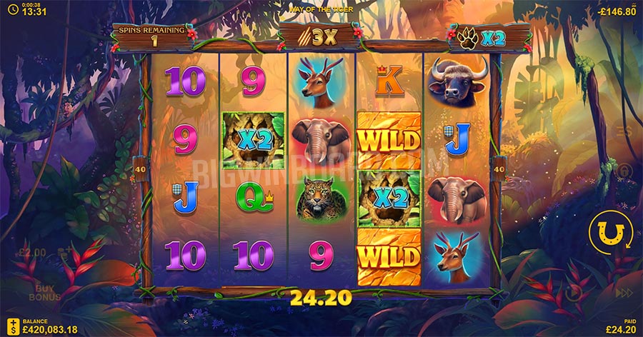 Way of the Tiger slot